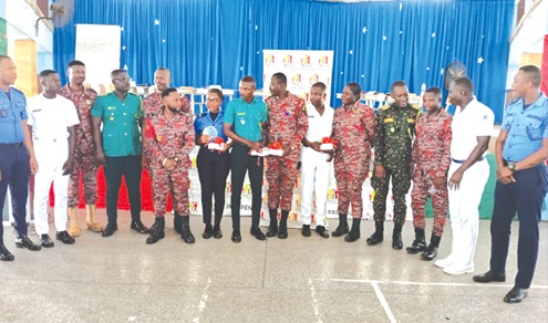 The participating teams in the quiz competition The participating teams in the quiz competition