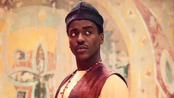 The episode preview shows the Doctor, played by Ncuti Gatwa, navigating a Lagos marketplace