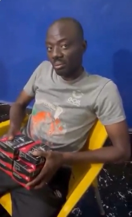 Policeman interdicted for possession and selling of tramadol, a restricted pharmaceutical substance [VIDEO]