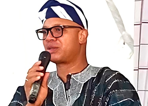 Adam Mutawakil, MD of Ghana Water Limited, addressing the gathering