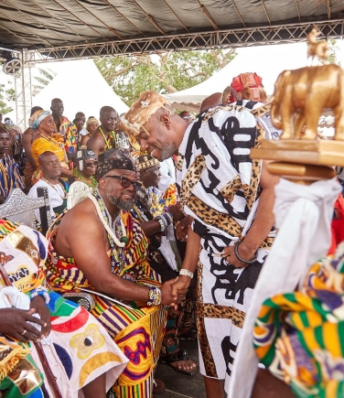 Ga Mantse hails McDan's "unwavering resilience as blueprint for Ghanaian business success"