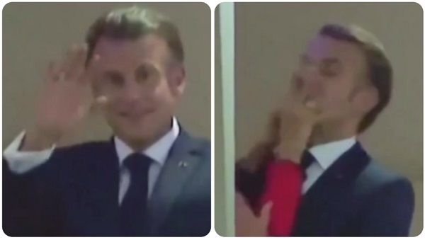 French President Emmanuel Macron denies being slapped by wife in viral video French President Emmanuel Macron denies being slapped by wife in viral video