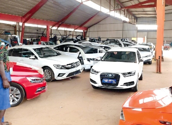 A car dealership shop in Accra Car dealers worry over high cost of vehicles — Stakeholders call for policy reforms to address rising prices