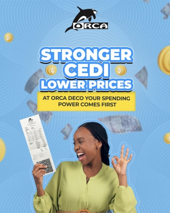 Orca Deco empowers Ghanaians with "Stronger Cedi, Lower Prices" initiative