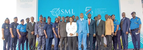 Management of SML with some dignitaries after the event