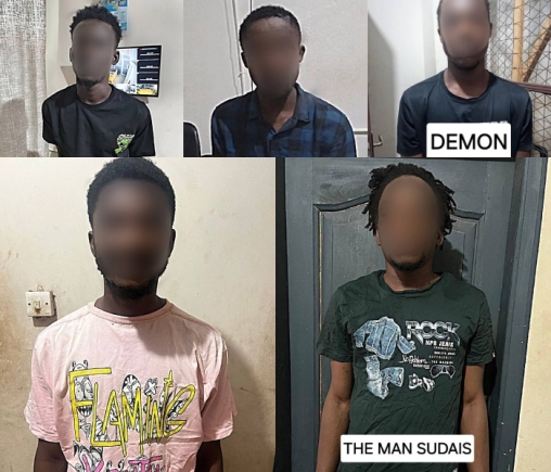 Five suspects arrested over Denchemuoso robberies, one still at large