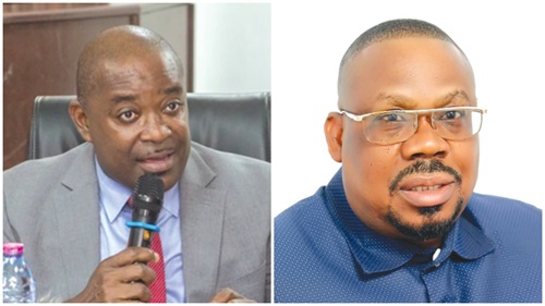 Prof. Ahmed Abdulai Jinapor - Director-General, GTEC, King James Azortibah - General Secretary of TEWU Prof. Ahmed Abdulai Jinapor - Director-General, GTEC, King James Azortibah - General Secretary of TEWU