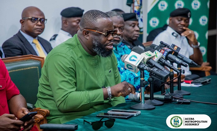 Accra: City-wide decongestion exercise begins May 20; hawkers and illegal structures to be cleared