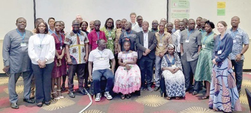 A section of Agroforestry stakeholders after the consultation meeting A section of Agroforestry stakeholders after the consultation meeting