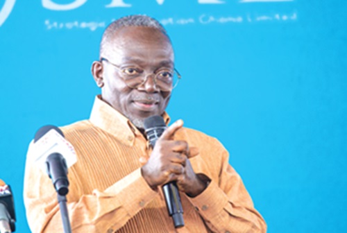 Prof. Douglas Boateng giving his remarks Prof. Douglas Boateng giving his remarks
