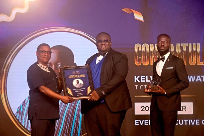 Kelvin Nii Kwatey Quartey named Event Executive of the Year at Ghana Executive Awards 2025