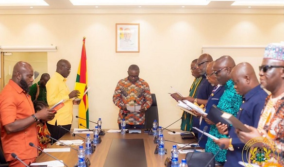 11-Member Ghana Cocoa Board inaugurated, pledges to revive sector 11-Member Ghana Cocoa Board inaugurated, pledges to revive sector