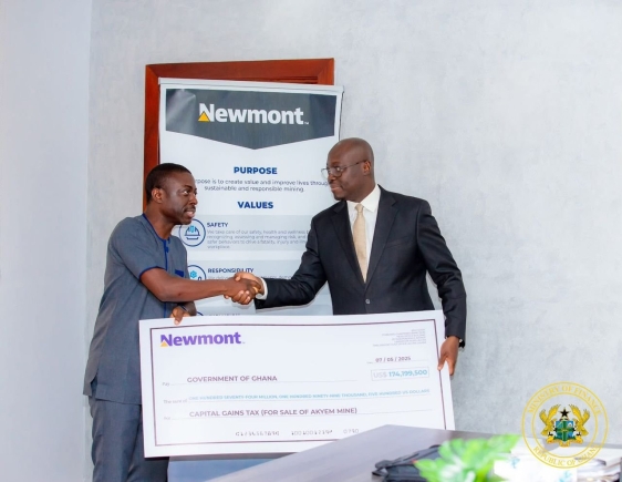 Ghana gets $220million from Newmont's $1 Billion Sale of Akyem Mine Ghana gets $220million from Newmont's $1 Billion Sale of Akyem Mine