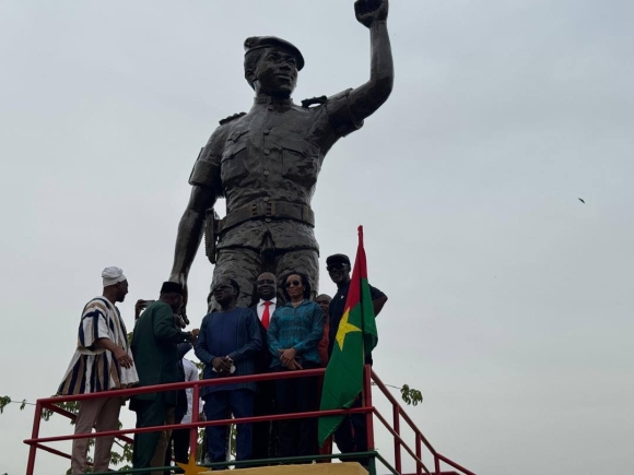 Ghana joins Burkina Faso at inauguration of memorial park and giant statue in honour of Thomas Sankara