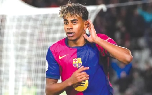 Lamin Yamal— One of Barca’s youngsters Lamin Yamal— One of Barca’s youngsters