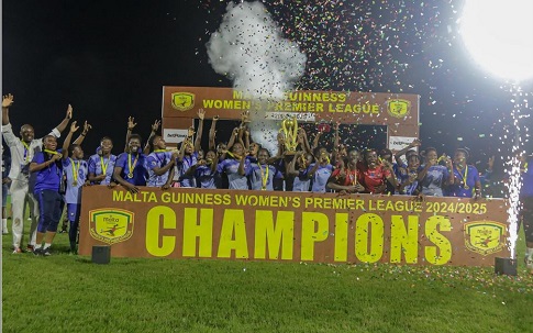 Police Ladies are champions of the 2024/25 Women's Premier League Police Ladies are champions of the 2024/25 Women's Premier League