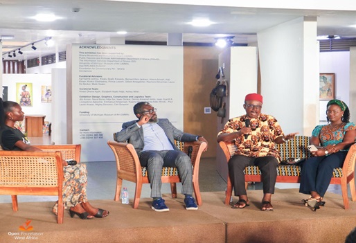 L-R: Pamela A. Carslake, Oliver Barker-Vormawor, Dr Chika Mba, Jael Serwaa Boateng 