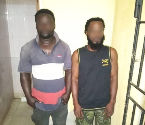Two arrested for possession of arms at Ahenkro Lorry Station