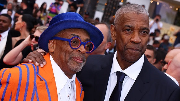 Spike Lee and Denzel Washington Denzel Washington gets a surprise honor from Spike Lee at ‘Highest 2 Lowest’ premiere in Cannes