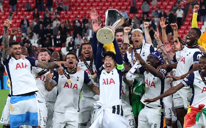 Tottenham beat Manchester United to win clinch Europa League trophy Tottenham beat Manchester United to win clinch Europa League trophy