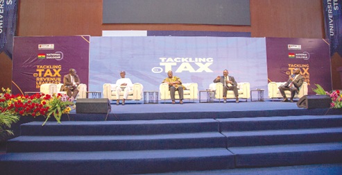 Panellists at the event