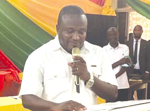 Sadiq Abubakar — DCE for Ahafo Ano South West