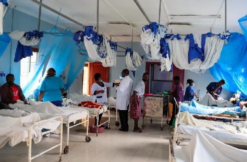 Patients are treated at a hospital in Naivasha, Nakuru County, Kenya Patients are treated at a hospital in Naivasha, Nakuru County, Kenya