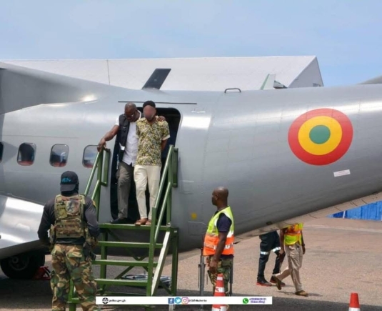 Notorious Accra robbery suspect extradited from Togo to undergo medical examination for consuming excreta
