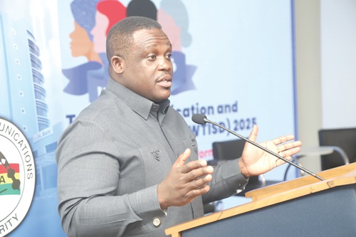 Samuel Nartey George — Minister of Communication, Digital Technology and Innovations Samuel Nartey George — Minister of Communication, Digital Technology and Innovations