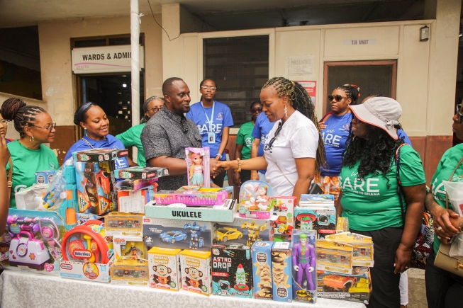 Amazing Grace Children's Charity support paediatric cancer patients at three hospitals in Accra