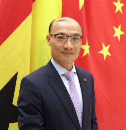 The writer - Tong Defa is the Ambassador of China to Ghana The writer - Tong Defa is the Ambassador of China to Ghana