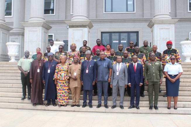 National Institute of Security Studies of Nigeria visits Ghana's Ministry of Defence