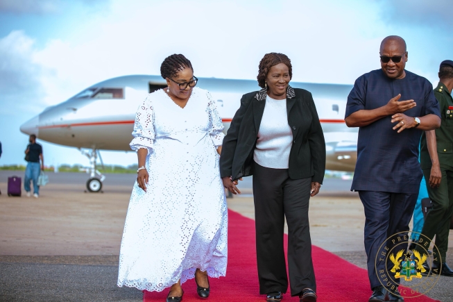 Vice President Naana Jane Opoku-Agyemang returns Vice President Naana Jane Opoku-Agyemang returns