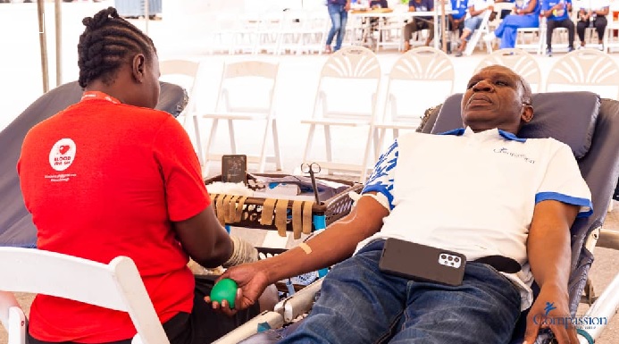 Compassion International Ghana mobilise blood for National Blood Bank to mark 20th anniversary Compassion International Ghana mobilise blood for National Blood Bank to mark 20th anniversary