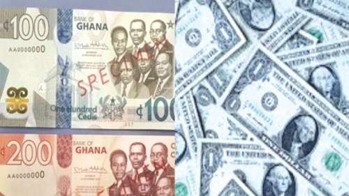The cedi has appreciated strongly against the major currencies in recent weeks