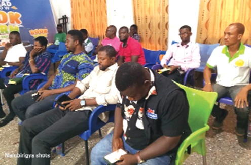 A section of the participants A section of the participants
