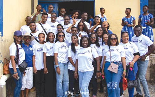 Participants after the mentorship programme hosted by the St John's Old Students Association Participants after the mentorship programme hosted by the St John's Old Students Association