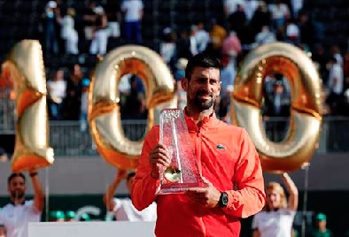 Novack Djokovic joins the league of most successful tennis stars in the world Novack Djokovic joins the league of most successful tennis stars in the world