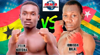 Felix Kotoka (left) and Idrissa Bilal set to fight on August 23 Felix Kotoka (left) and Idrissa Bilal set to fight on August 23