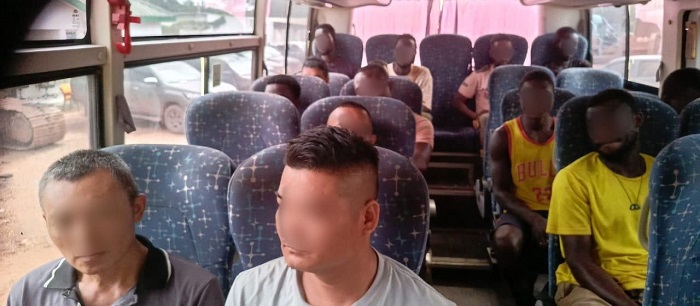 17 arrested in Samreboi for illegal mining activities