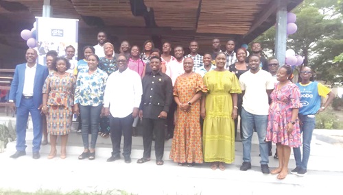 The resource persons and the participants in the conference