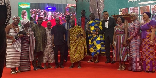 Asantehene honours artists at Manhyia