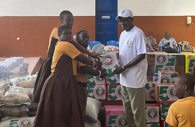 ECOWAS supports Dzorwulu Special School as part of 50th anniversary activities
