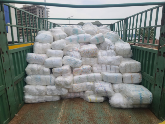 Contaminated diapers repackaged and sold in Ghana — Consumer groups sound alarm Contaminated diapers repackaged and sold in Ghana — Consumer groups sound alarm