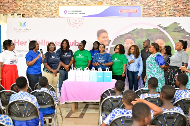 Stanchart empowers girls to embrace their periods 