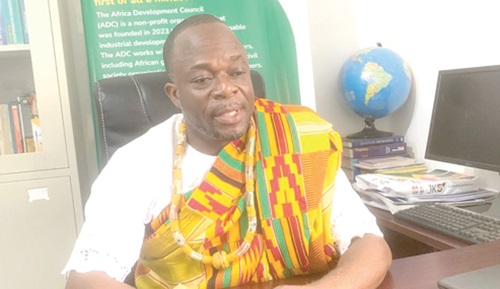 Dr Atsu Sogbey — President of ADC Dr Atsu Sogbey — President of ADC