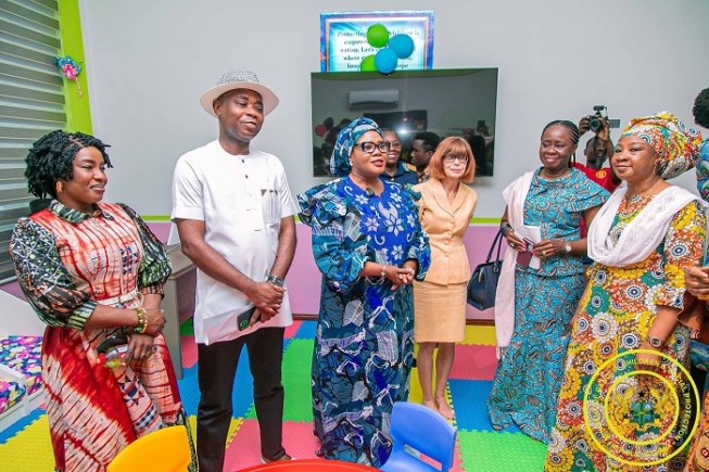 Gender Ministry opens child caregiving centre to support staff