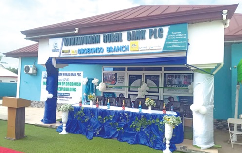 The new Drobonso branch office building