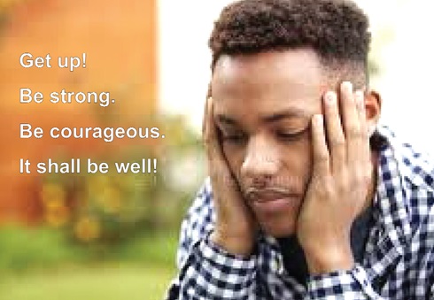 Feeble hands, weak knees