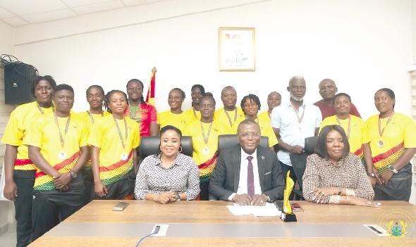 Minister salutes Ghana’s 10-medal haul at ANOCA Zone III Games